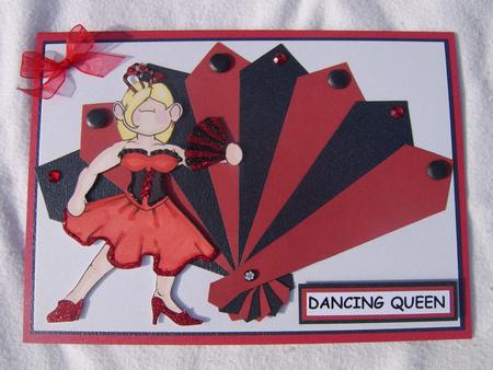Flamenco Doodles Digital Stamp by Corrine Penhale