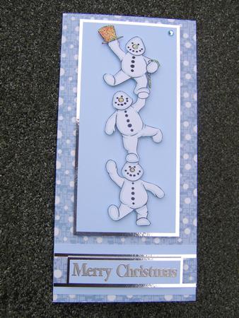 Snowman Tower Doodles Digital Stamp by Corrine Penhale