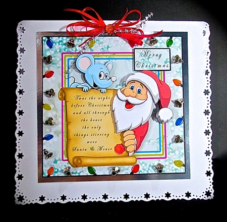 Twas The Night Before Christmas - Decoupage by Cynthia Massey