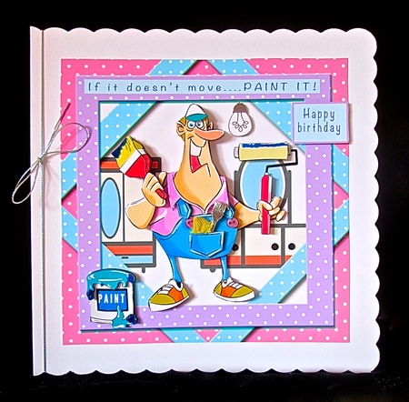 If It Doesnt Move PAINT IT - Decoupage by Cynthia Massey