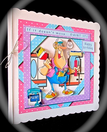 If It Doesnt Move PAINT IT - Decoupage by Cynthia Massey