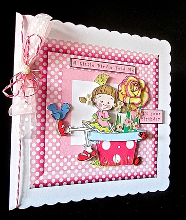 A Little Birdie Told Me 2 - Decoupage by Cynthia Massey