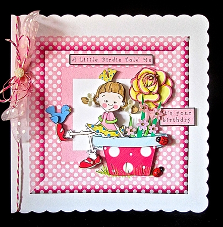 Sassy Cheryl Cuties Decoupage Bumper Kit by Cynthia Massey