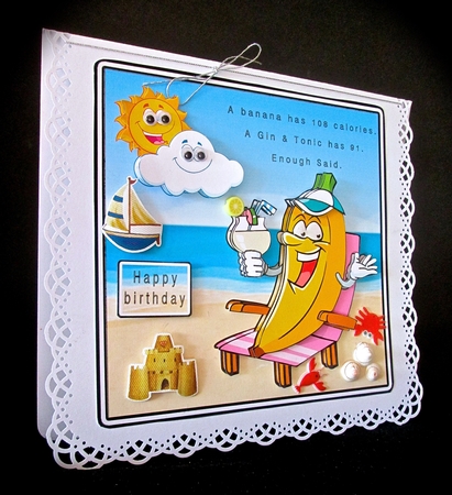 Enough Said - Decoupage  by Cynthia Massey