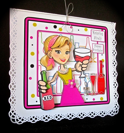 Maturing Nicely - Decoupage by Cynthia Massey