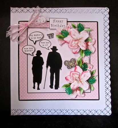 My Memory Female - Decoupage by Cynthia Massey