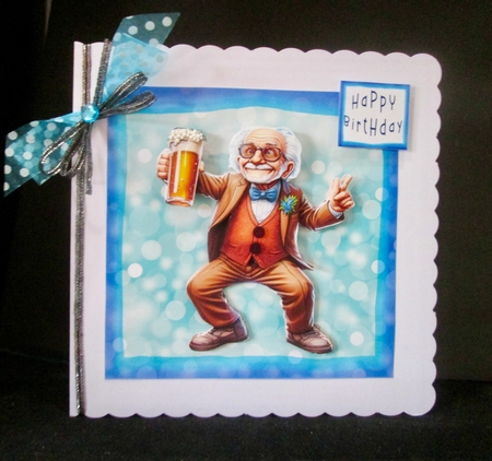 Young At Heart 3 - Decoupage by Cynthia Massey