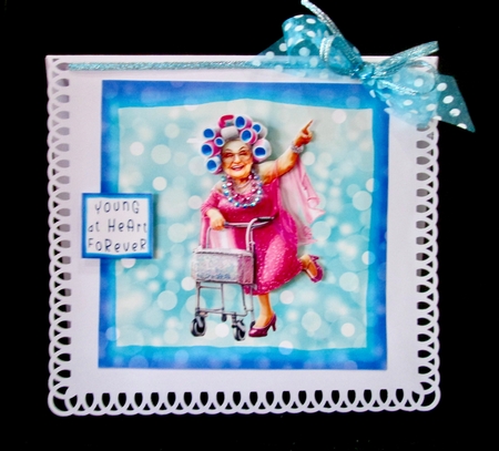 Young At Heart 2 - Decoupage by Cynthia Massey