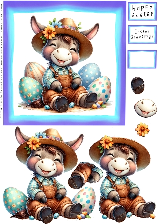 Easter Animals by Cynthia Massey