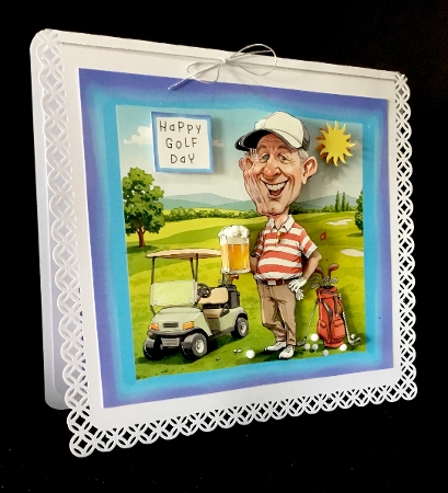 Golfer by Cynthia Massey