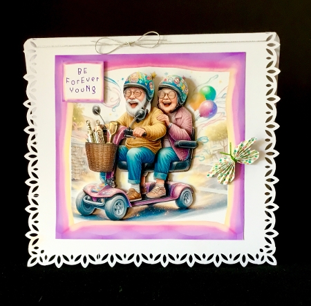 Be Forever Young - Decoupage by Cynthia Massey