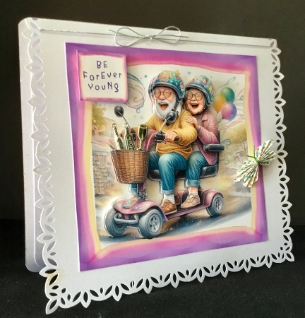 Be Forever Young - Decoupage by Cynthia Massey