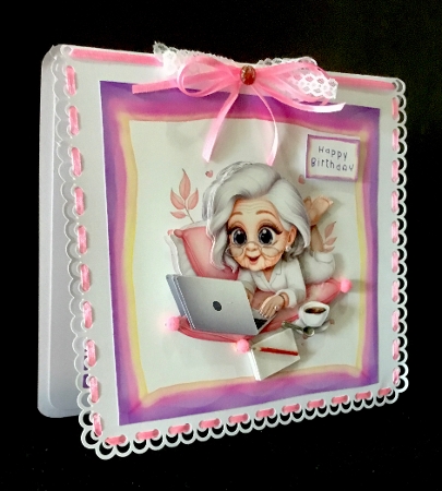 Amazon Prime Shopper - Decoupage by Cynthia Massey