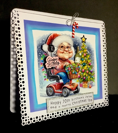 Scooter Granny 2 - Decoupage by Cynthia Massey