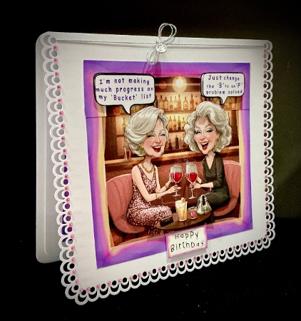 My Bucket List - Decoupage by Cynthia Massey