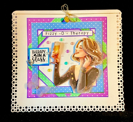 Fizzy-0-Therapy - Decoupage by Cynthia Massey