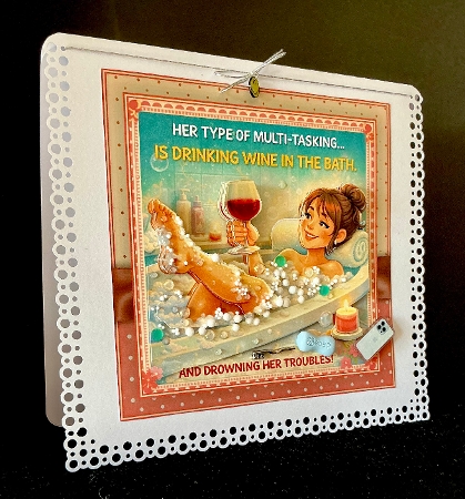 Wine Lady Mini Kit   by Cynthia Massey