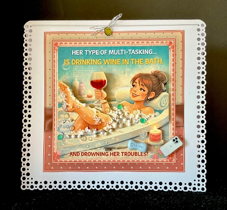 Wine Lady Mini Kit   by Cynthia Massey