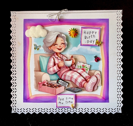 Tea Time - Me Time - Decoupage Featured Gallery Photo