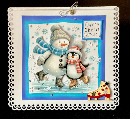 Ice Fun 1 - Decoupage by Cynthia Massey
