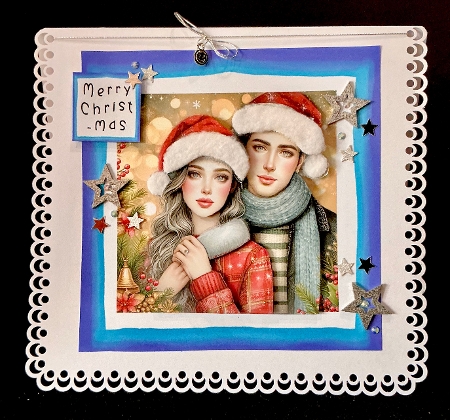 Christmas Together - Decoupage by Cynthia Massey