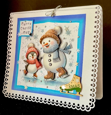 Ice Fun 4 - Decoupage by Cynthia Massey