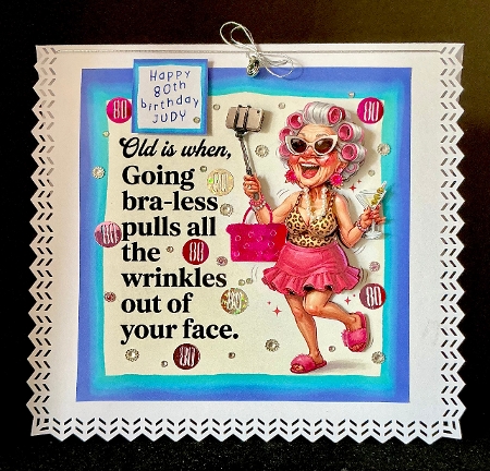 Old Is When - Decoupage by Cynthia Massey