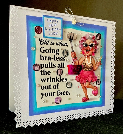 Old Is When - Decoupage by Cynthia Massey