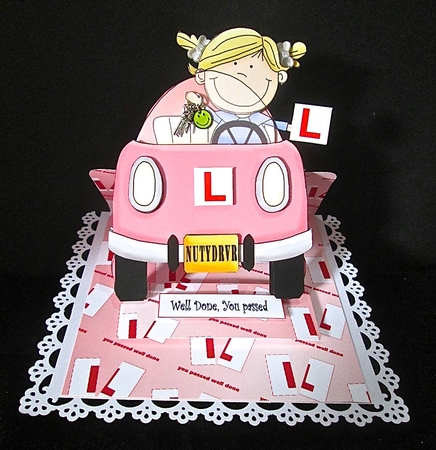 Girl Driver Passed Kit by Cynthia Massey