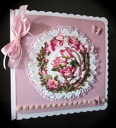 Roses Roses Roses Pyramid by Cynthia Massey