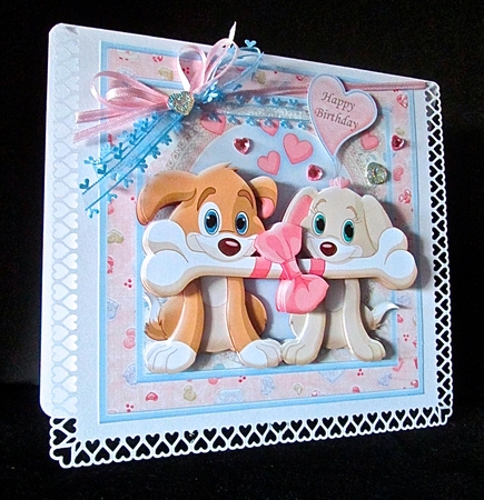 Woof You Big Time 8x8 Mini Kit & Decoupage by Cynthia Massey