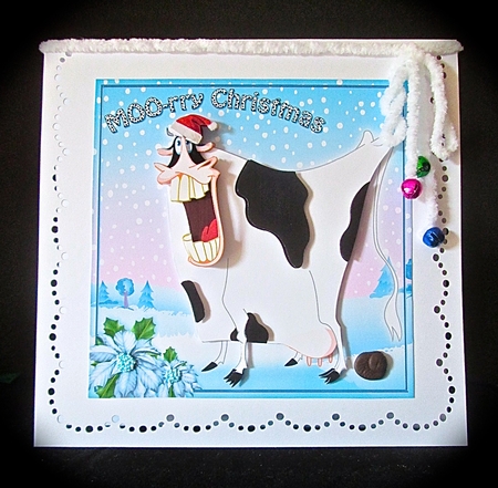 MOO-rry Christmas by Cynthia Massey