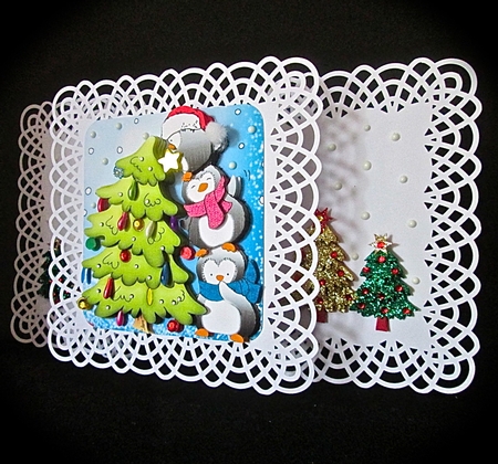7x7 penguin fun mini kit by Cynthia Massey