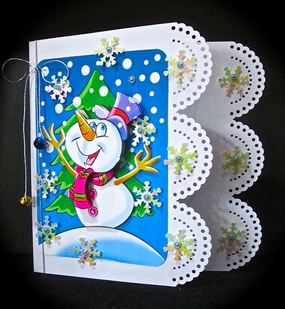 The  Happy Snowman ( Pyranmid) by Cynthia Massey