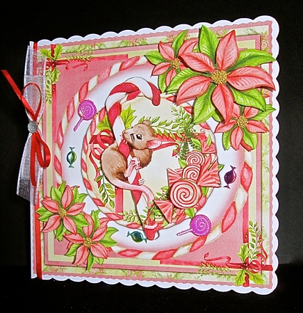 Candy Cane Mouse by Cynthia Massey