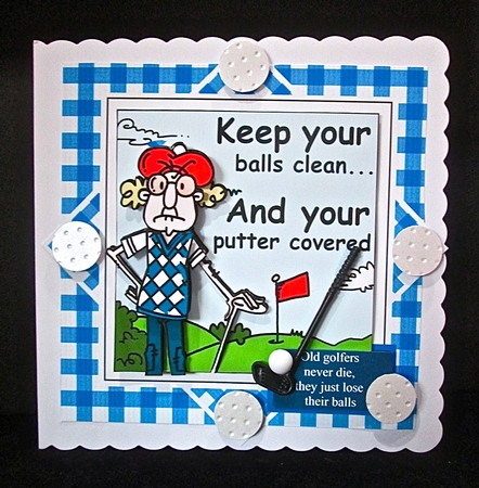 Old Golfers Never Die by Cynthia Massey