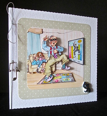 The Wrinklies Decoupage - Knees Up by Cynthia Massey