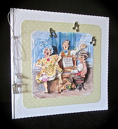 The Wrinklies Decoupage - Knees Up by Cynthia Massey