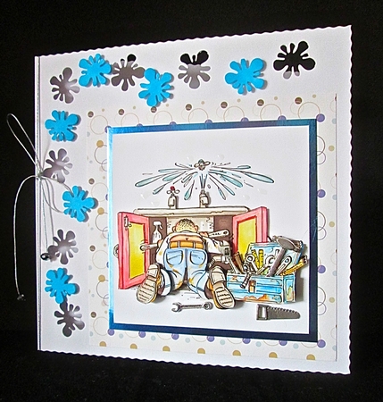 Double Decoupage - Pipe Dreams by Cynthia Massey