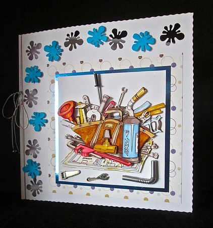 Double Decoupage - Pipe Dreams by Cynthia Massey