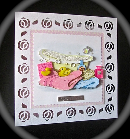 New Baby Decoupage - Baby Bath Featured Gallery Photo