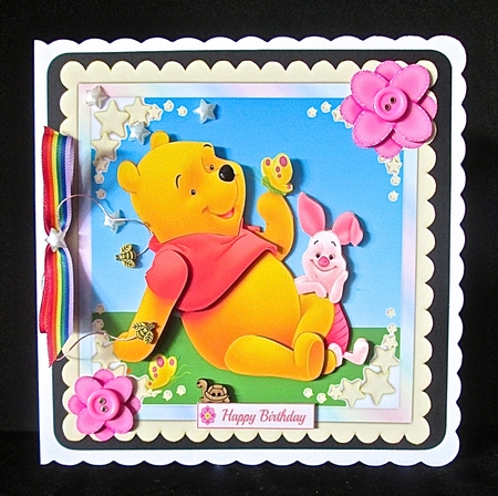 Bear & Piglet Friend 8x8 Mini Kit by Cynthia Massey