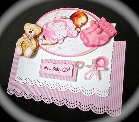 New baby Girl Cutie by Cynthia Massey