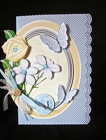 Butterfly Blues by Cynthia Massey