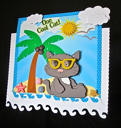 Cool Cat 1 by Cynthia Massey