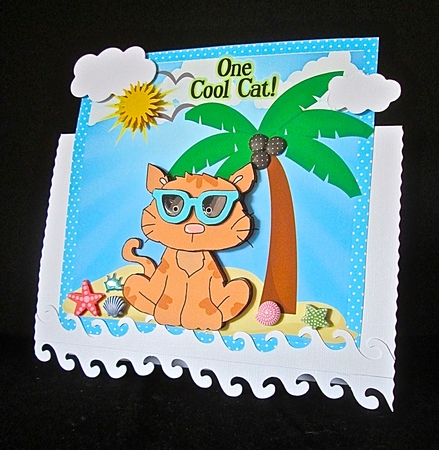 Cool Cat 2 by Cynthia Massey
