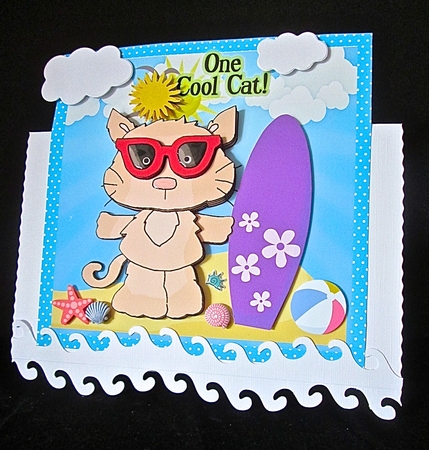 Cool Cat 3 by Cynthia Massey