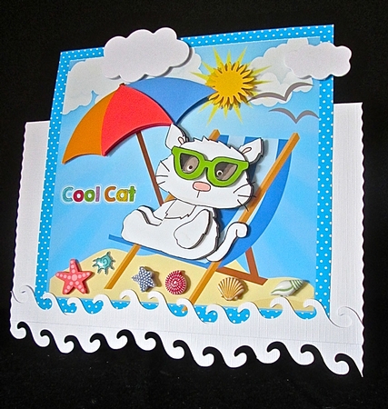 Cool Cat 4 by Cynthia Massey