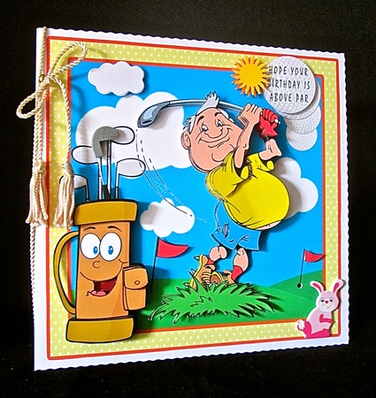 Crazy About Golf - mini kit by Cynthia Massey