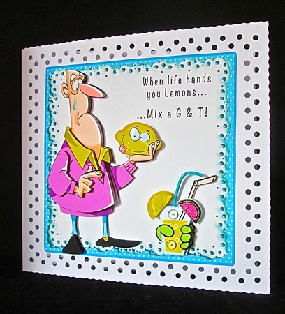 When life hands you Lemons - Decoupage by Cynthia Massey